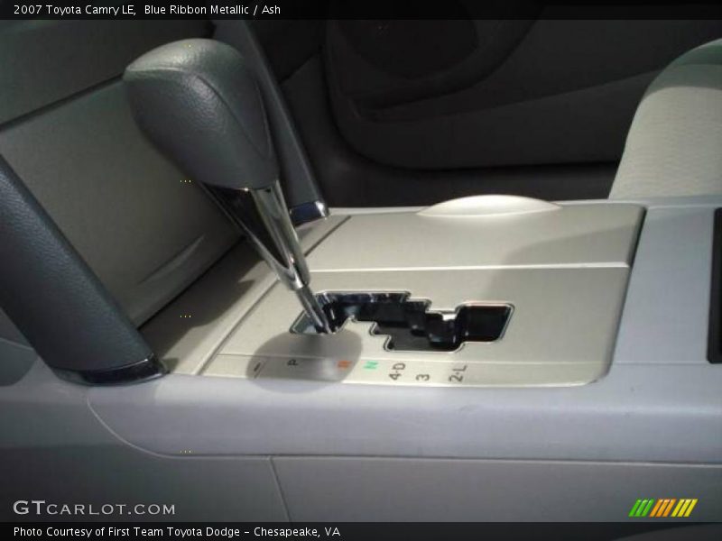 Blue Ribbon Metallic / Ash 2007 Toyota Camry LE