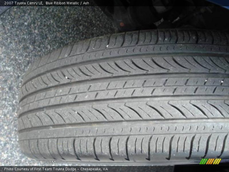 Blue Ribbon Metallic / Ash 2007 Toyota Camry LE
