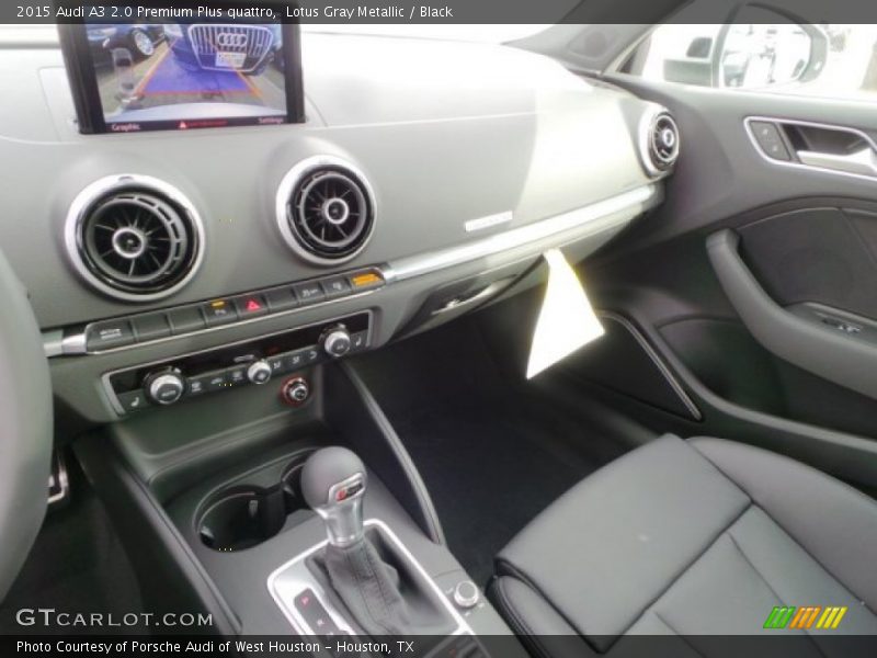 Lotus Gray Metallic / Black 2015 Audi A3 2.0 Premium Plus quattro