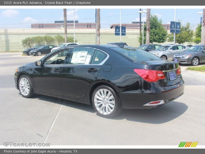 Crystal Black Pearl / Graystone 2015 Acura RLX Advance