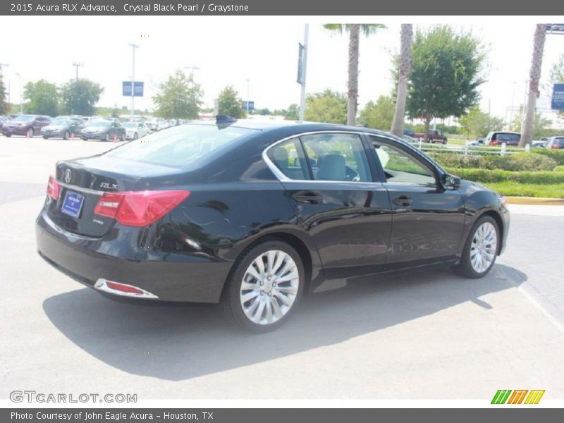 Crystal Black Pearl / Graystone 2015 Acura RLX Advance