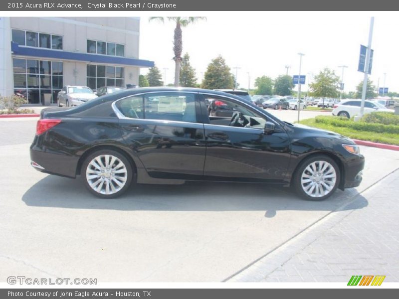 Crystal Black Pearl / Graystone 2015 Acura RLX Advance