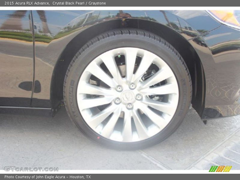 Crystal Black Pearl / Graystone 2015 Acura RLX Advance