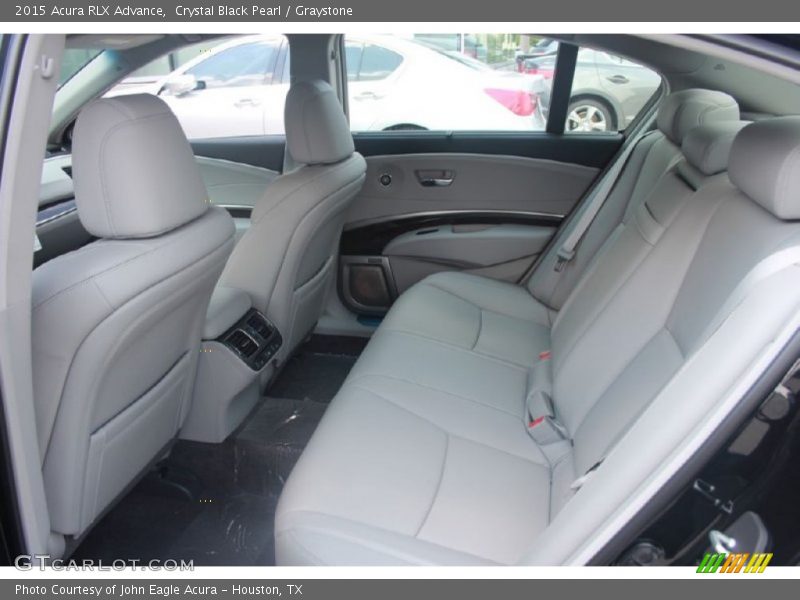 Crystal Black Pearl / Graystone 2015 Acura RLX Advance