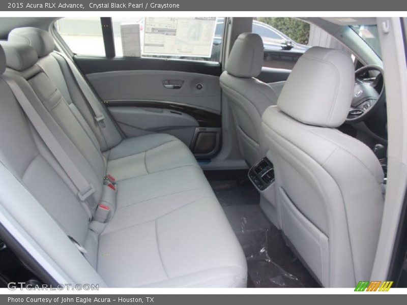 Crystal Black Pearl / Graystone 2015 Acura RLX Advance