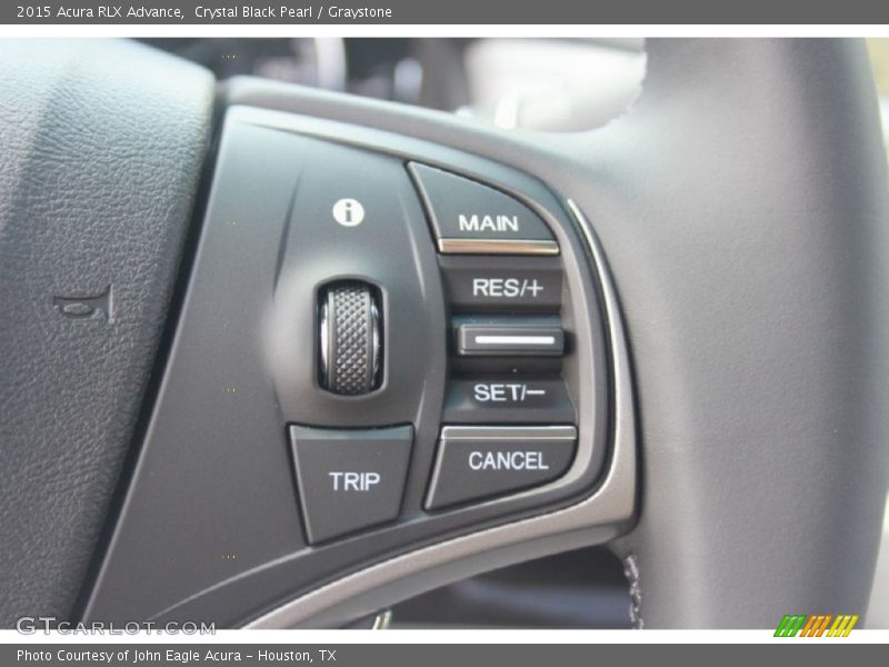 Crystal Black Pearl / Graystone 2015 Acura RLX Advance