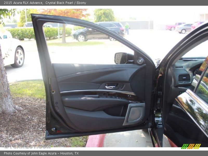 Crystal Black Pearl / Ebony 2015 Acura RLX Advance
