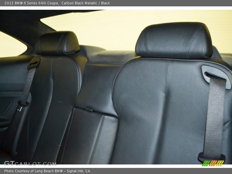 Carbon Black Metallic / Black 2013 BMW 6 Series 640i Coupe