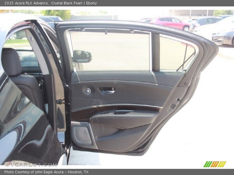 Crystal Black Pearl / Ebony 2015 Acura RLX Advance