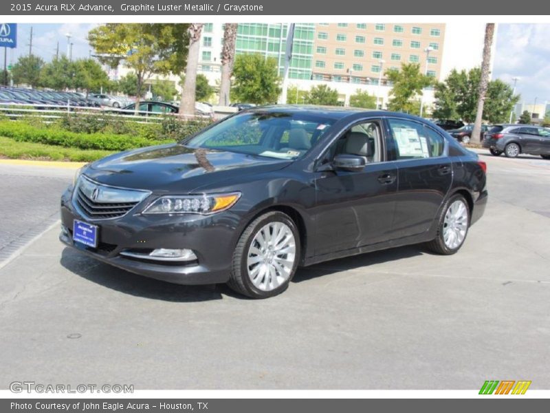 Graphite Luster Metallic / Graystone 2015 Acura RLX Advance