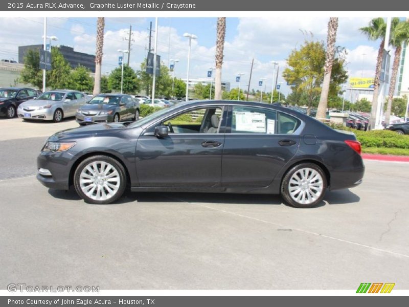 Graphite Luster Metallic / Graystone 2015 Acura RLX Advance