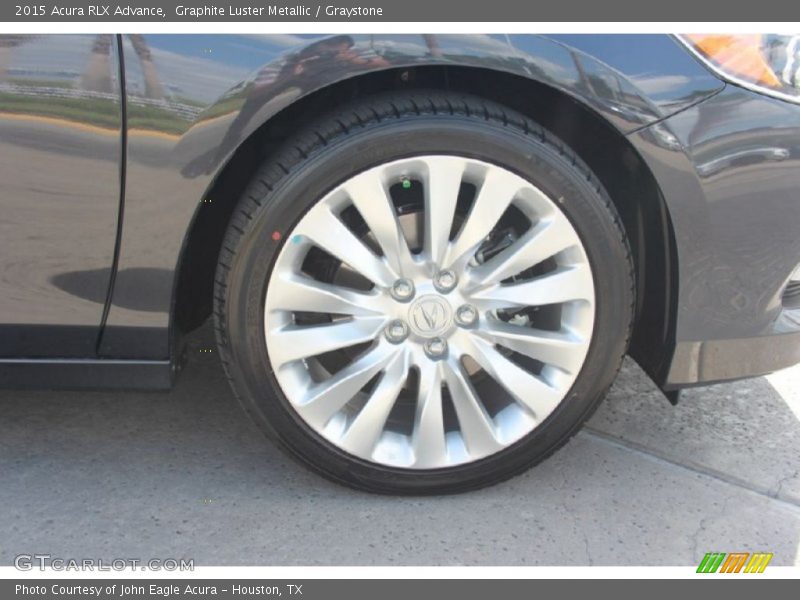 Graphite Luster Metallic / Graystone 2015 Acura RLX Advance