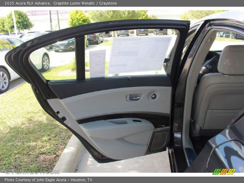 Graphite Luster Metallic / Graystone 2015 Acura RLX Advance