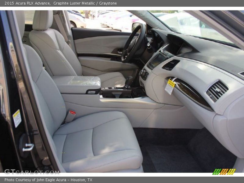 Graphite Luster Metallic / Graystone 2015 Acura RLX Advance