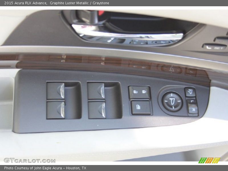 Graphite Luster Metallic / Graystone 2015 Acura RLX Advance