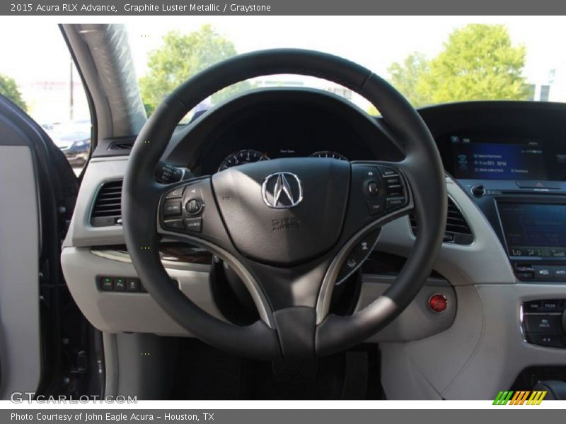 Graphite Luster Metallic / Graystone 2015 Acura RLX Advance