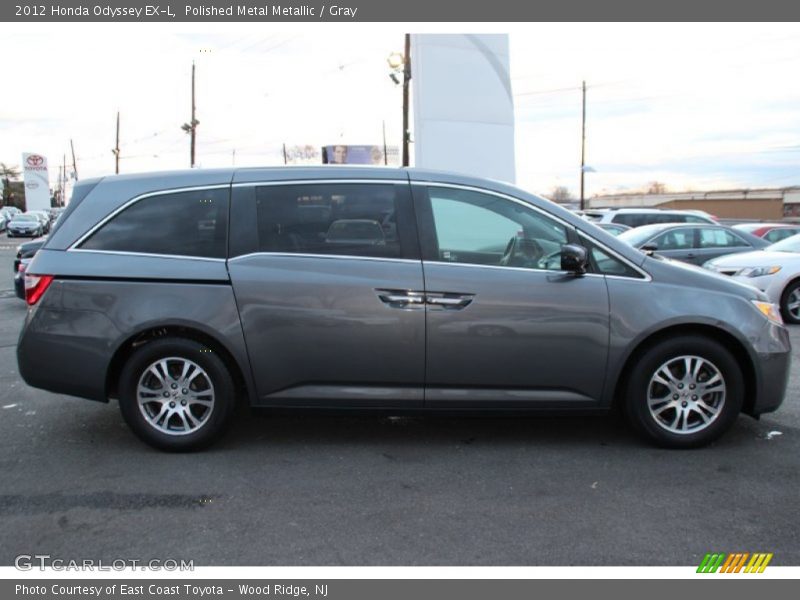 Polished Metal Metallic / Gray 2012 Honda Odyssey EX-L