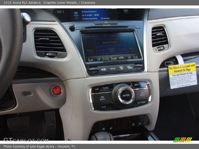 Graphite Luster Metallic / Graystone 2015 Acura RLX Advance