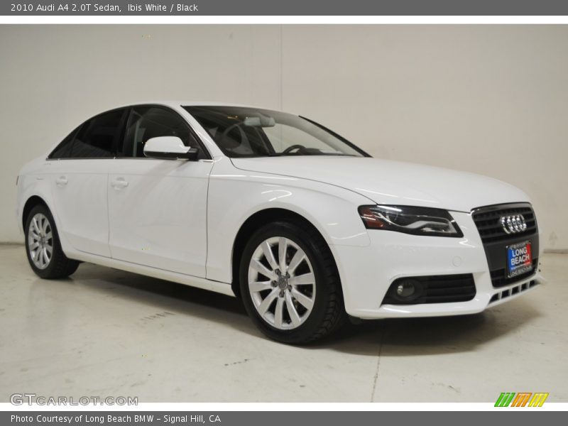 Ibis White / Black 2010 Audi A4 2.0T Sedan
