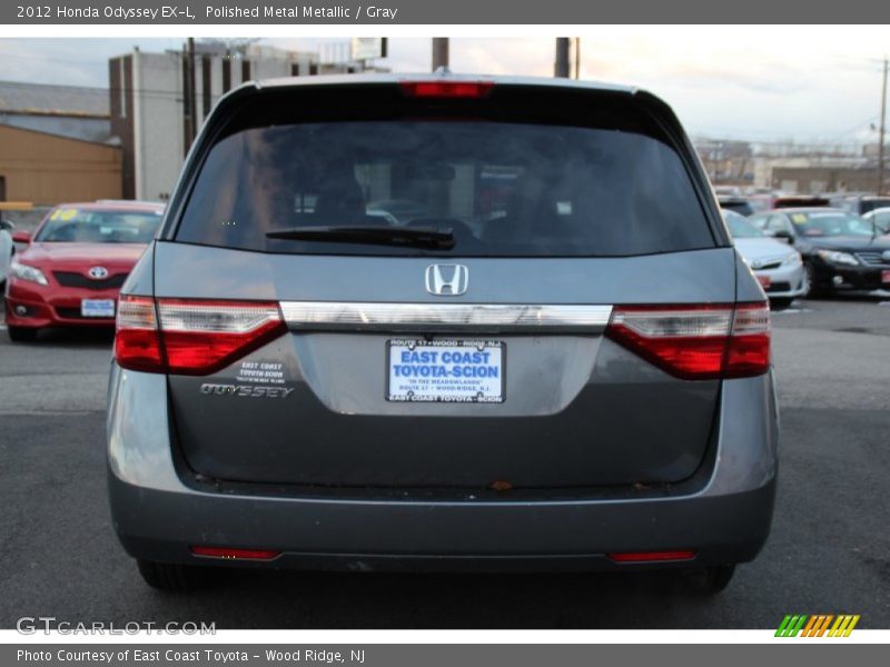 Polished Metal Metallic / Gray 2012 Honda Odyssey EX-L