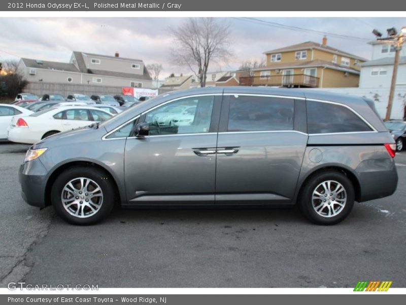 Polished Metal Metallic / Gray 2012 Honda Odyssey EX-L