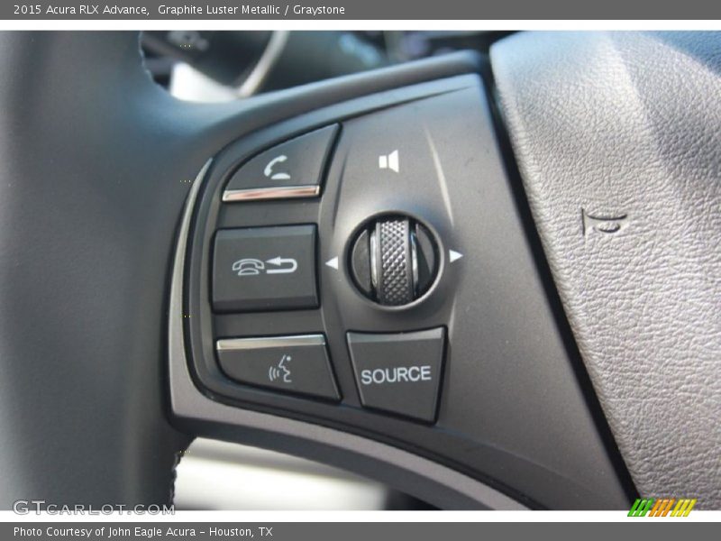 Graphite Luster Metallic / Graystone 2015 Acura RLX Advance