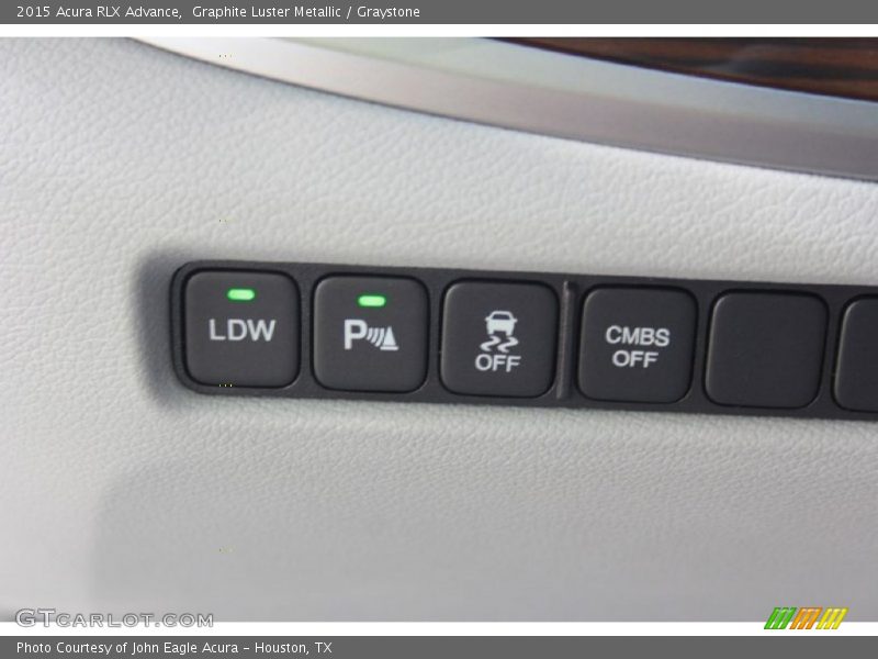 Graphite Luster Metallic / Graystone 2015 Acura RLX Advance