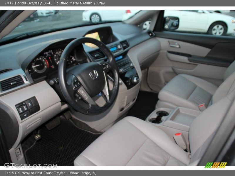 Polished Metal Metallic / Gray 2012 Honda Odyssey EX-L