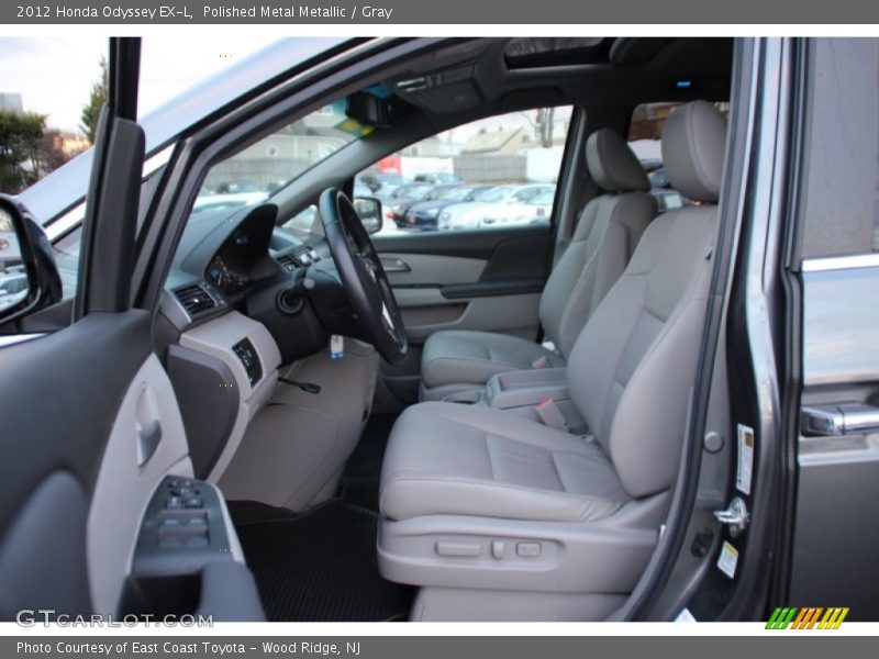 Polished Metal Metallic / Gray 2012 Honda Odyssey EX-L