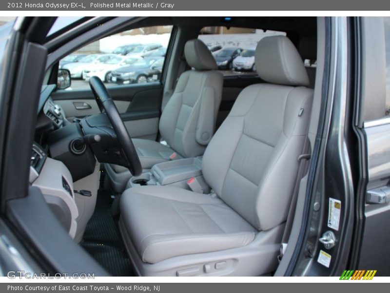 Polished Metal Metallic / Gray 2012 Honda Odyssey EX-L