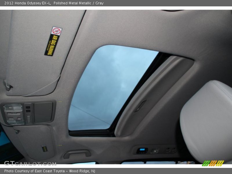 Polished Metal Metallic / Gray 2012 Honda Odyssey EX-L