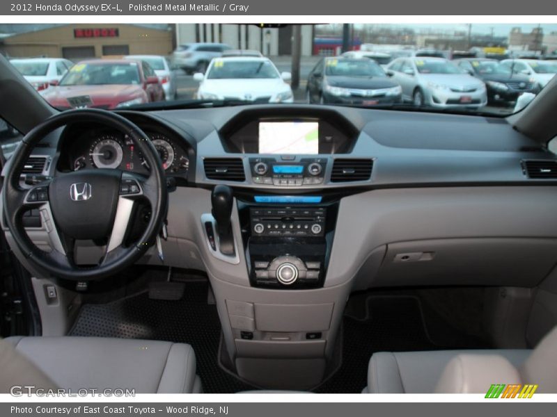 Polished Metal Metallic / Gray 2012 Honda Odyssey EX-L