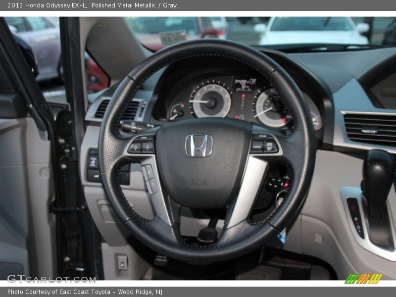 Polished Metal Metallic / Gray 2012 Honda Odyssey EX-L