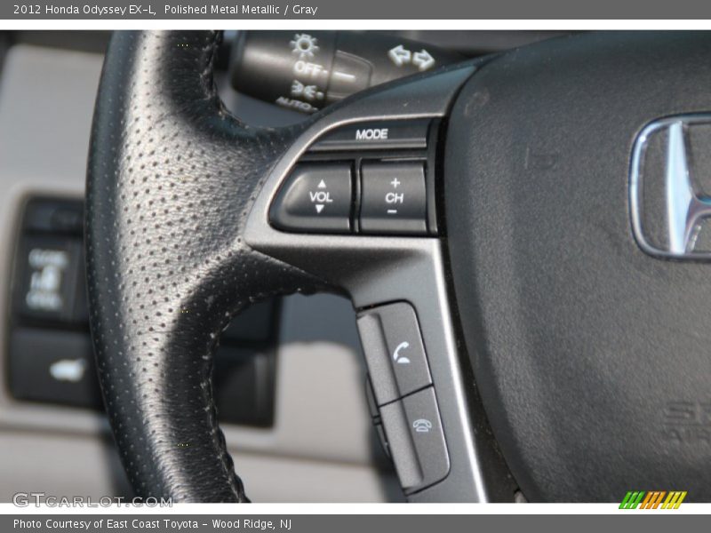 Polished Metal Metallic / Gray 2012 Honda Odyssey EX-L