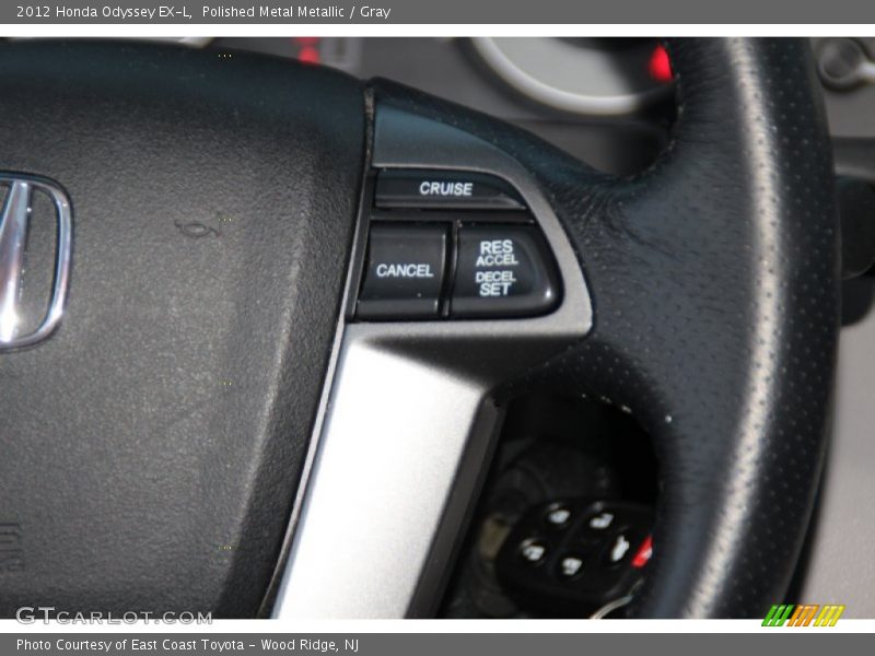 Polished Metal Metallic / Gray 2012 Honda Odyssey EX-L