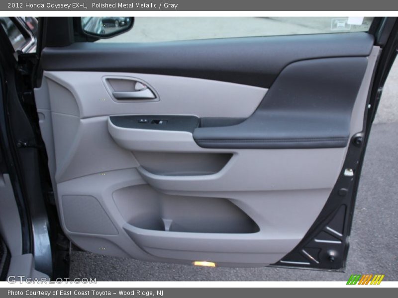 Polished Metal Metallic / Gray 2012 Honda Odyssey EX-L