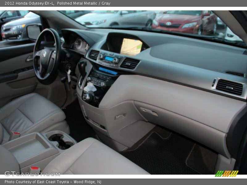 Polished Metal Metallic / Gray 2012 Honda Odyssey EX-L