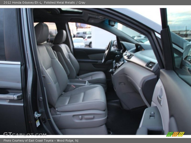 Polished Metal Metallic / Gray 2012 Honda Odyssey EX-L
