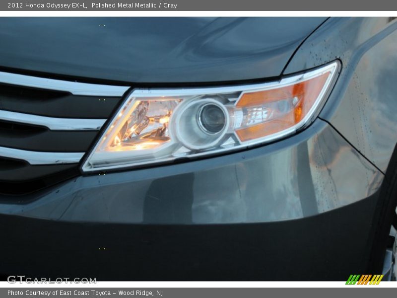 Polished Metal Metallic / Gray 2012 Honda Odyssey EX-L