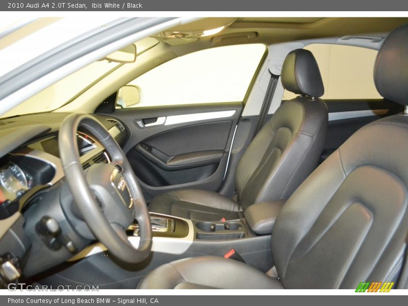 Ibis White / Black 2010 Audi A4 2.0T Sedan