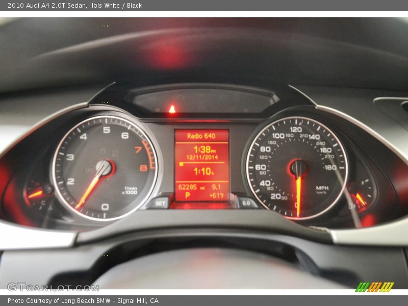 Ibis White / Black 2010 Audi A4 2.0T Sedan