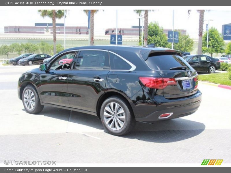 Crystal Black Pearl / Ebony 2015 Acura MDX Technology