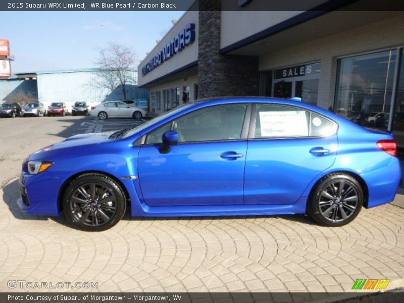 WR Blue Pearl / Carbon Black 2015 Subaru WRX Limited
