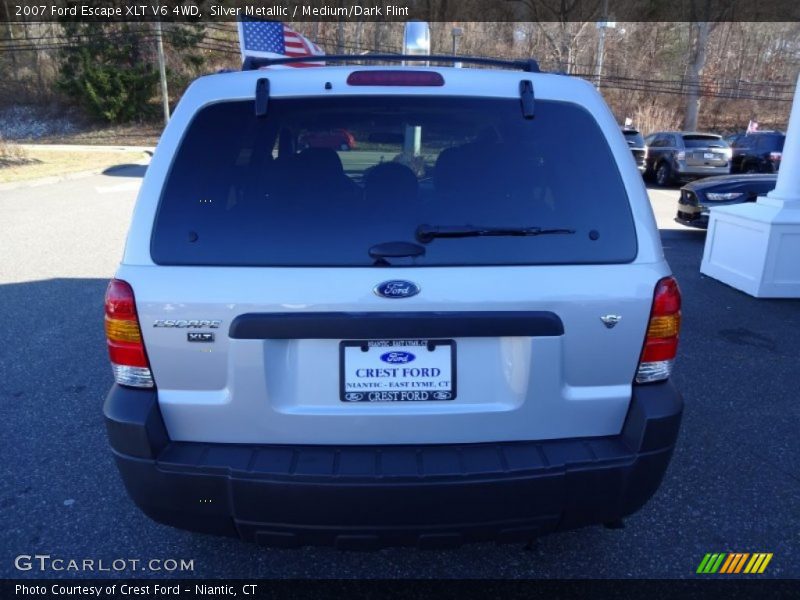 Silver Metallic / Medium/Dark Flint 2007 Ford Escape XLT V6 4WD