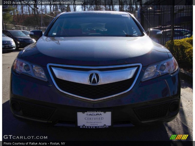 Graphite Luster Metallic / Ebony 2015 Acura RDX AWD