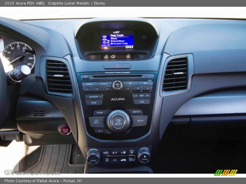 Graphite Luster Metallic / Ebony 2015 Acura RDX AWD