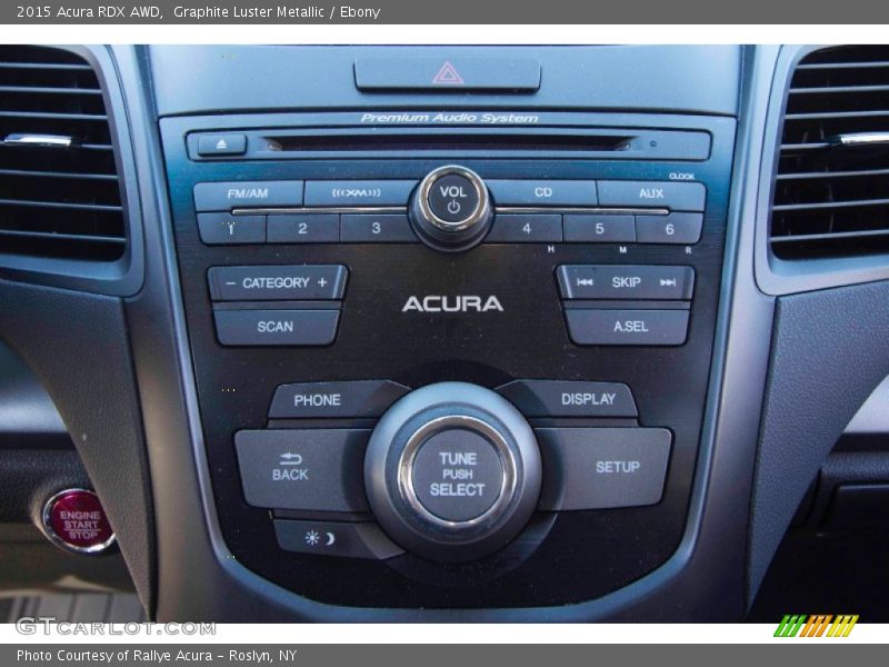 Graphite Luster Metallic / Ebony 2015 Acura RDX AWD