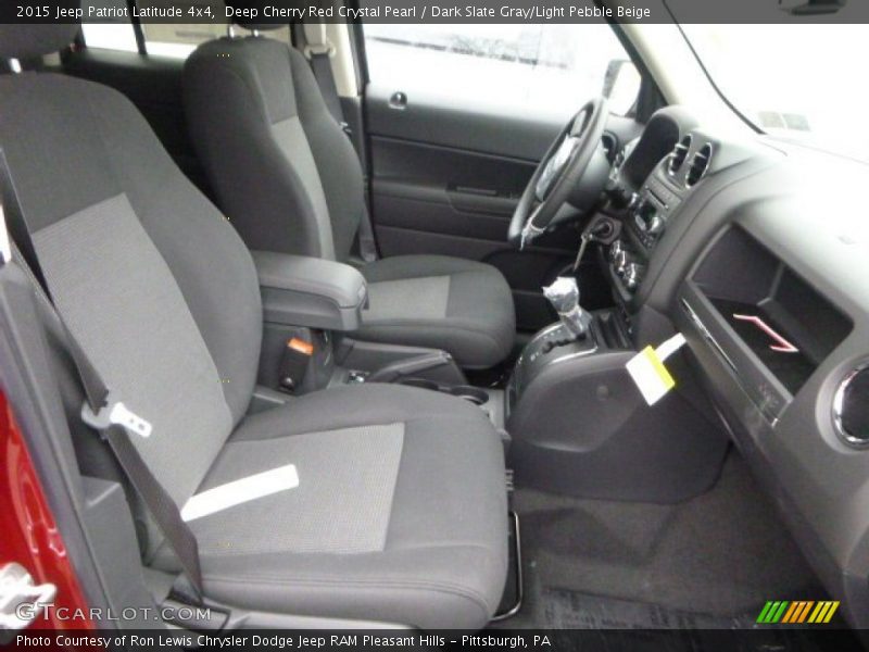 Deep Cherry Red Crystal Pearl / Dark Slate Gray/Light Pebble Beige 2015 Jeep Patriot Latitude 4x4