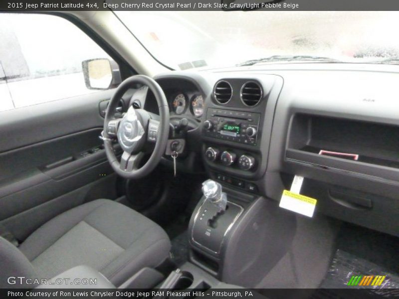 Deep Cherry Red Crystal Pearl / Dark Slate Gray/Light Pebble Beige 2015 Jeep Patriot Latitude 4x4