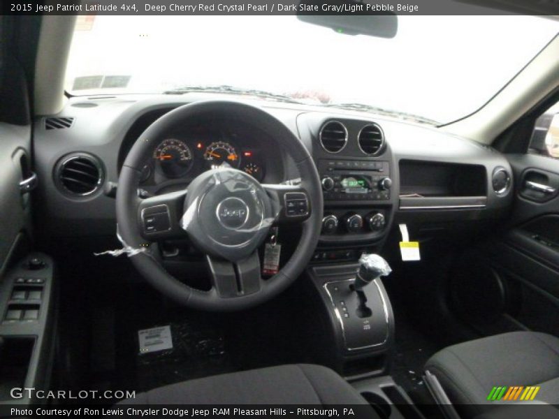 Deep Cherry Red Crystal Pearl / Dark Slate Gray/Light Pebble Beige 2015 Jeep Patriot Latitude 4x4